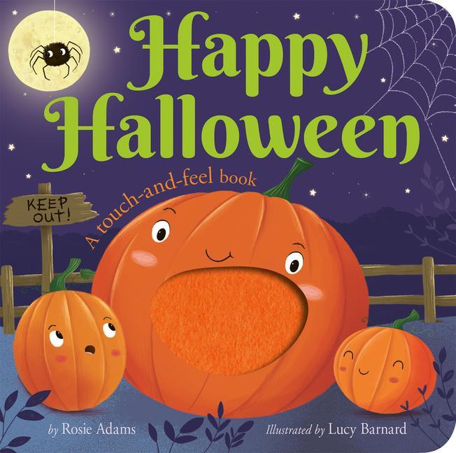 Könyv Happy Halloween: A Touch-And-Feel Book Lucy Barnard