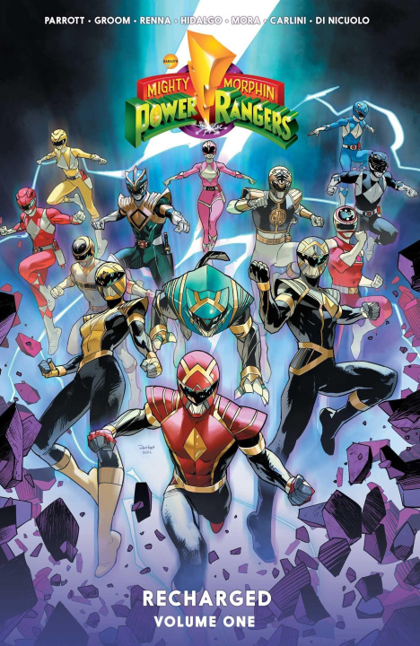 Carte Mighty Morphin Power Rangers: Recharged Vol. 1 Marco Renna