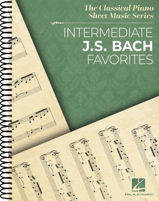 Libro Intermediate J.S. Bach Favorites - The Classical Piano Sheet Music Series 