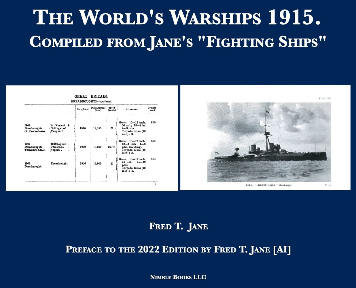 Carte The World's Warships 1915: Compiled from Jane's Fighting Ships Fred T. Jane