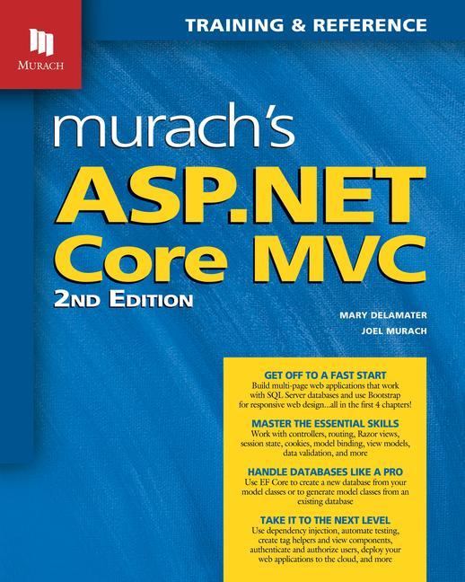 Książka Murach's ASP.NET Core MVC (2nd Edition) Mary Delamater