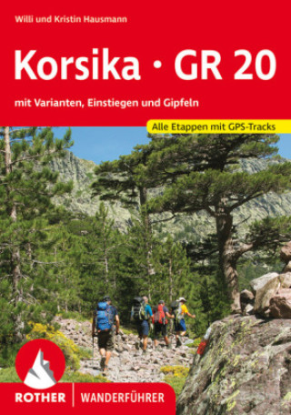 Kniha Korsika GR 20 Kristin Hausmann