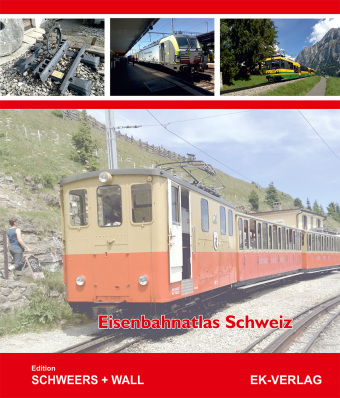 Книга Eisenbahnatlas Schweiz 