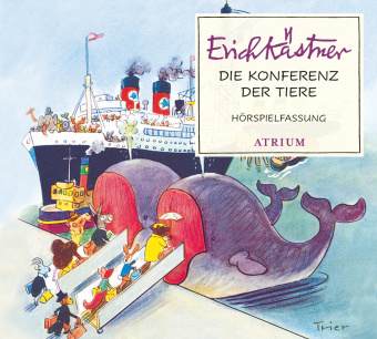 Audio Die Konferenz der Tiere, 1 Audio-CD Erich Kästner