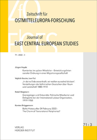 Kniha Zeitschrift für Ostmitteleuropa-Forschung (ZfO) 71/3 / Journal of East Central European Studies (JECES) Nora Berend