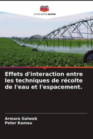 Carte Effets d'interaction entre les techniques de récolte de l'eau et l'espacement. Peter Kamau