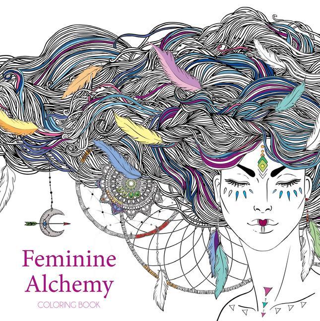 Книга Feminine Alchemy Coloring Book 