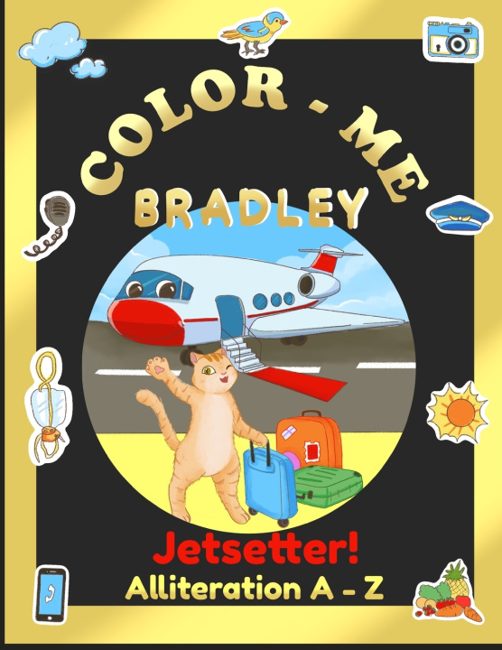 Βιβλίο Color-Me Bradley Jetsetter! Kara Rosella