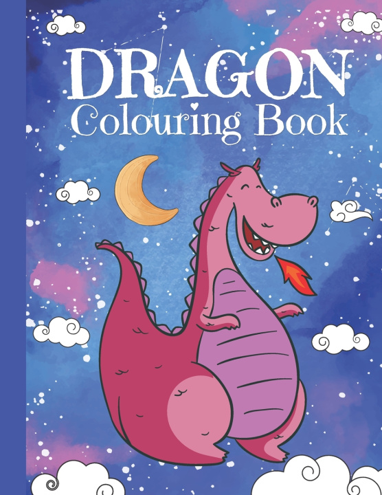 Knjiga Dragon Colouring Book Joanne Martin