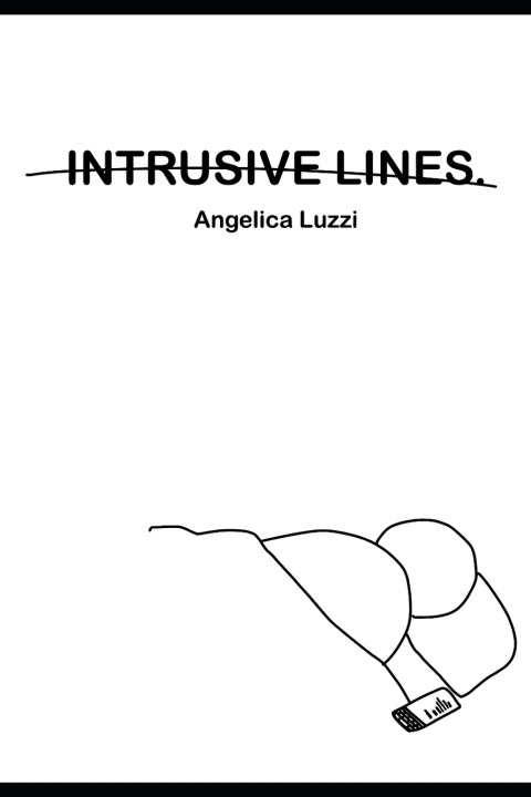 Knjiga Intrusive Lines. Angelica Luzzi