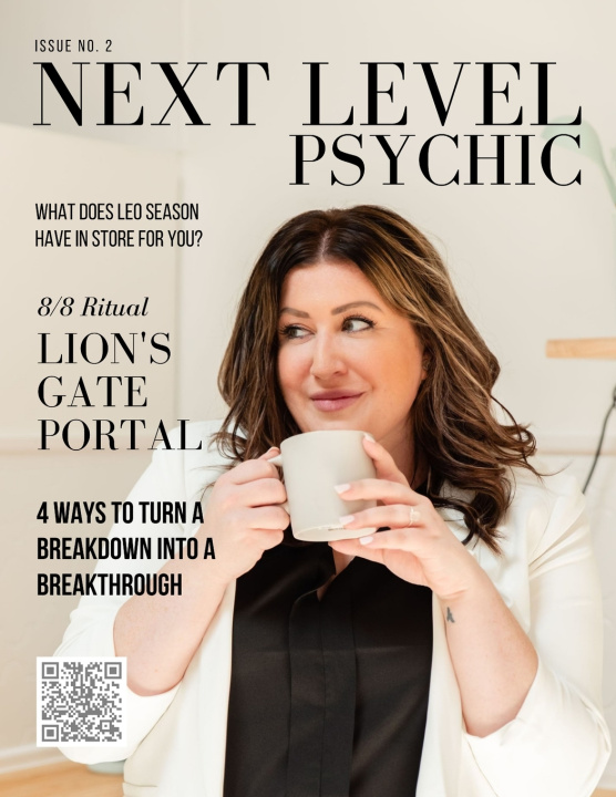 Knjiga Next Level Psychic Magazine Courtney Taylor