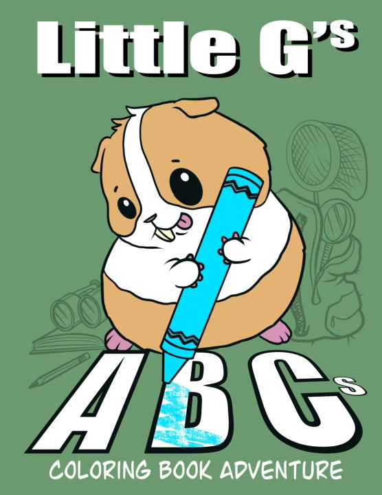 Livro ABC Coloring Book Andrew Fierros