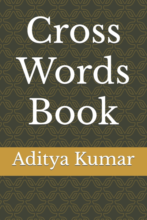 Buch Cross Words Book Aditya Kumar