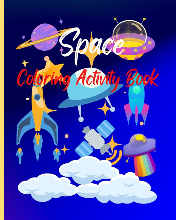 Knjiga Space Coloring Activity Book M Kate Poe