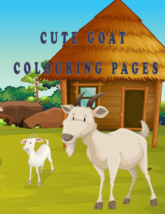 Βιβλίο Cute goat coloring pages Oussama Zinaoui