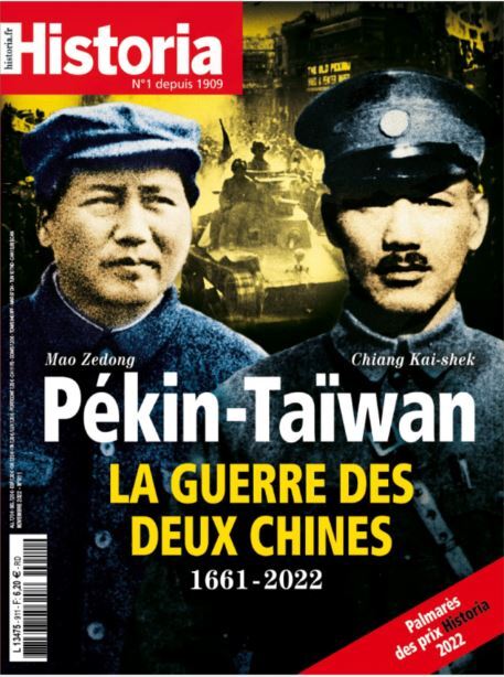 Könyv Historia N°911 : Pékin Taiwan - Nov 2022 