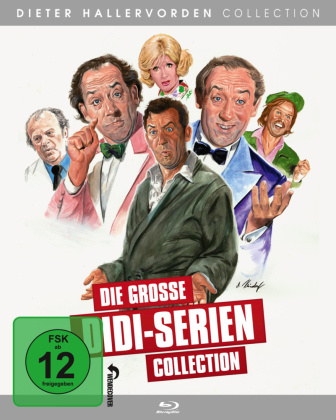 Видео Die große Didi-Serien Collection, 4 Blu-ray (SD on Blu-ray) Dieter Hallervorden