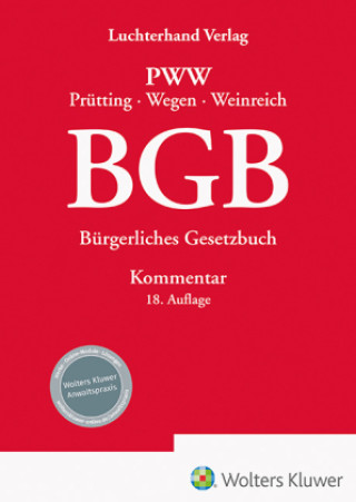 Kniha BGB - Kommentar Gerhard Wegen