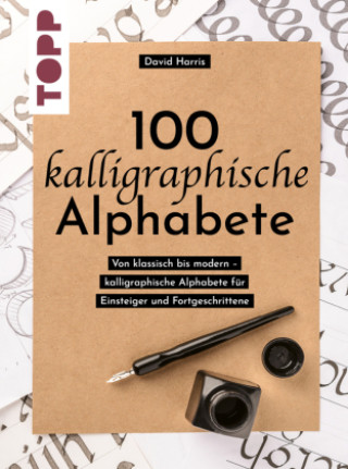 Buch 100 kalligraphische Alphabete David Harris