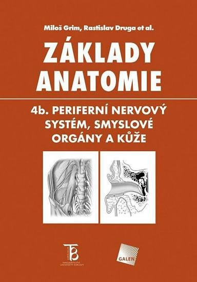 Book Základy anatomie 4b - Periferní nervový systém, smyslové orgány a kůže Miloš Grim