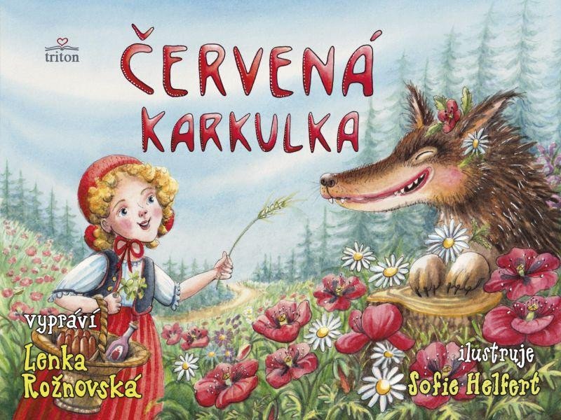 Kniha Červená karkulka Lenka Rožnovská