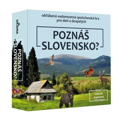 Hra/Hračka Poznáš Slovensko? autorov Kolektív