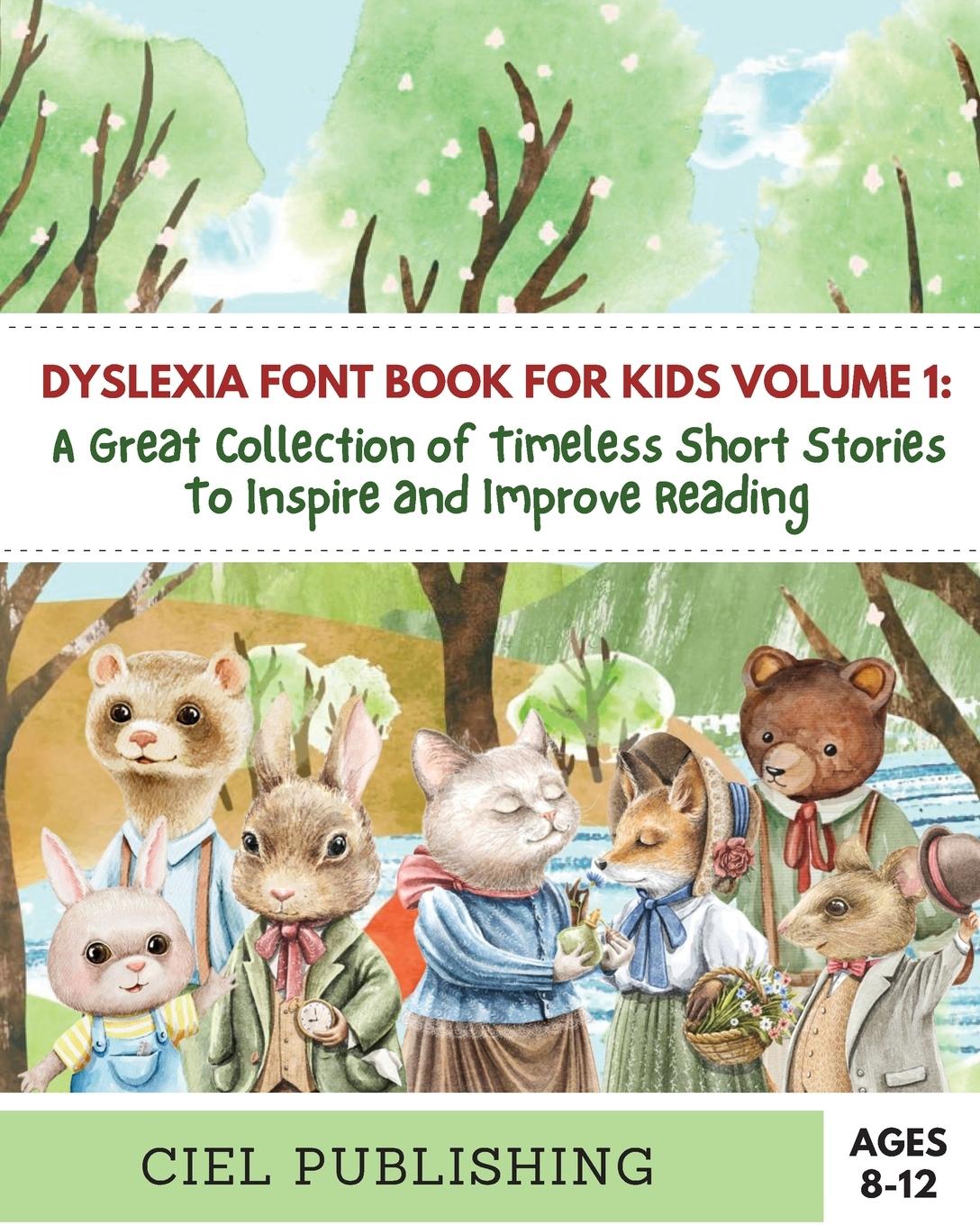 Kniha Dyslexia Font Book for Kids Volume 1 