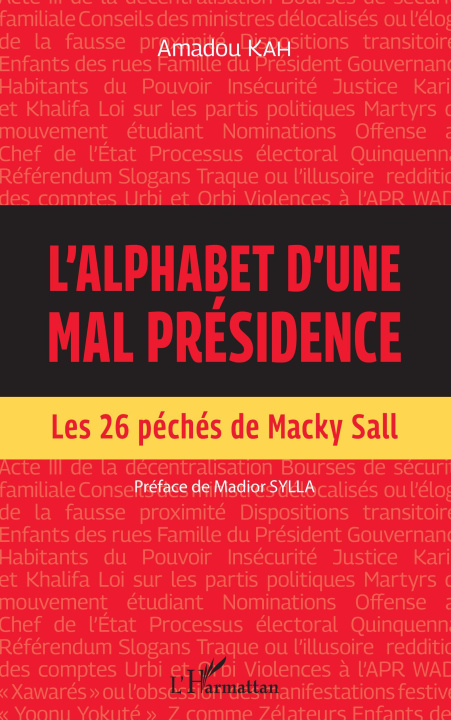 Kniha L'alphabet d'une mal présidence Kah
