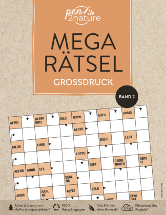 Könyv Mega-Rätsel Großdruck | Band 2 
