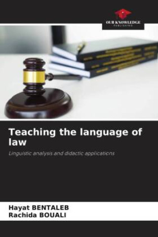 Βιβλίο Teaching the language of law Rachida Bouali