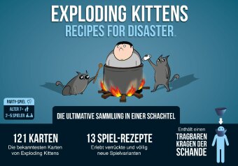 Joc / Jucărie Exploding Kittens Recipes for Disaster Elan Lee