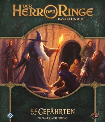 Gra/Zabawka Herr der Ringe Das Kartenspiel - Die Gefährten Nate French