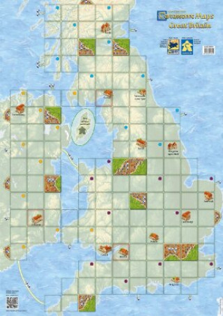 Játék Carcassonne Maps - Great Britain Klaus-Jürgen Wrede