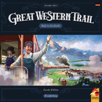 Hra/Hračka Great Western Trail - Rails to the North Alexander Pfister