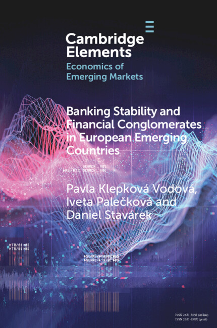 Kniha Banking Stability and Financial Conglomerates in European Emerging Countries Pavla Klepková Vodová