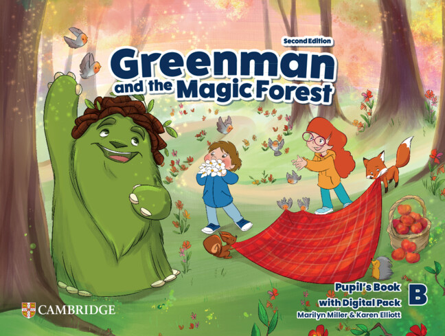 Carte Greenman and the Magic Forest Second edition Level B Pupil’s Book with Digital Pack 