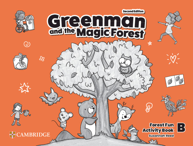 Книга Greenman and the Magic Forest Level B Activity Book 