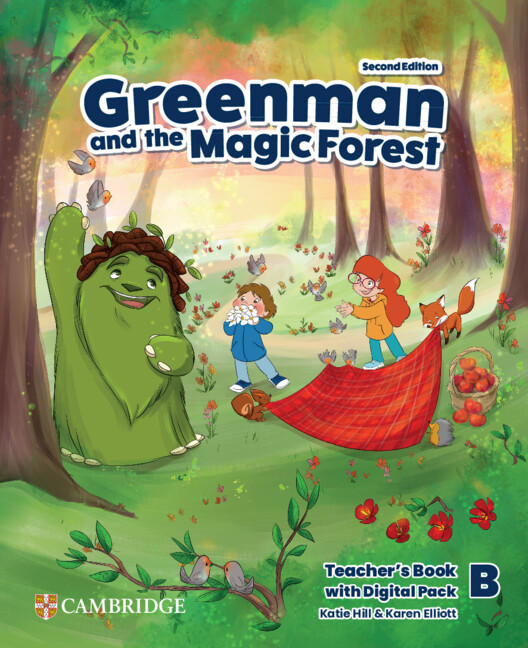 Книга Greenman and the Magic Forest Level B Teacher’s Book with Digital Pack 