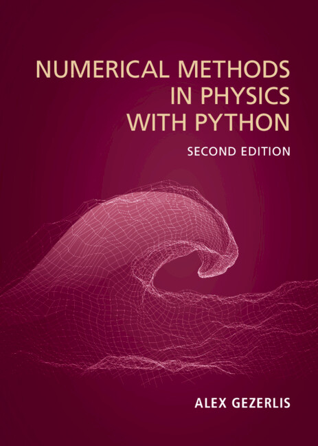 Buch Numerical Methods in Physics with Python Alex Gezerlis