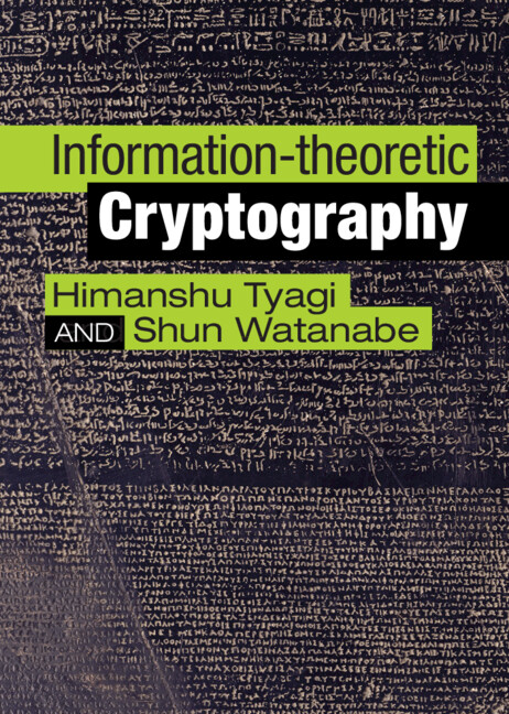 Knjiga Information-theoretic Cryptography Himanshu Tyagi
