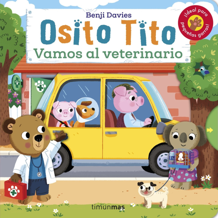 Kniha Osito Tito. Vamos al veterinario BENJI DAVIES