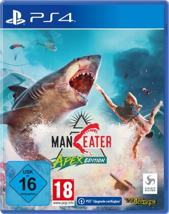 Video Maneater APEX Edition, 1 PS4-Blu-Ray-Disc 