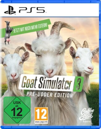 Video Goat Simulator 3 Pre-Udder Edition, 1 PS5-Blu-Ray-Disc 