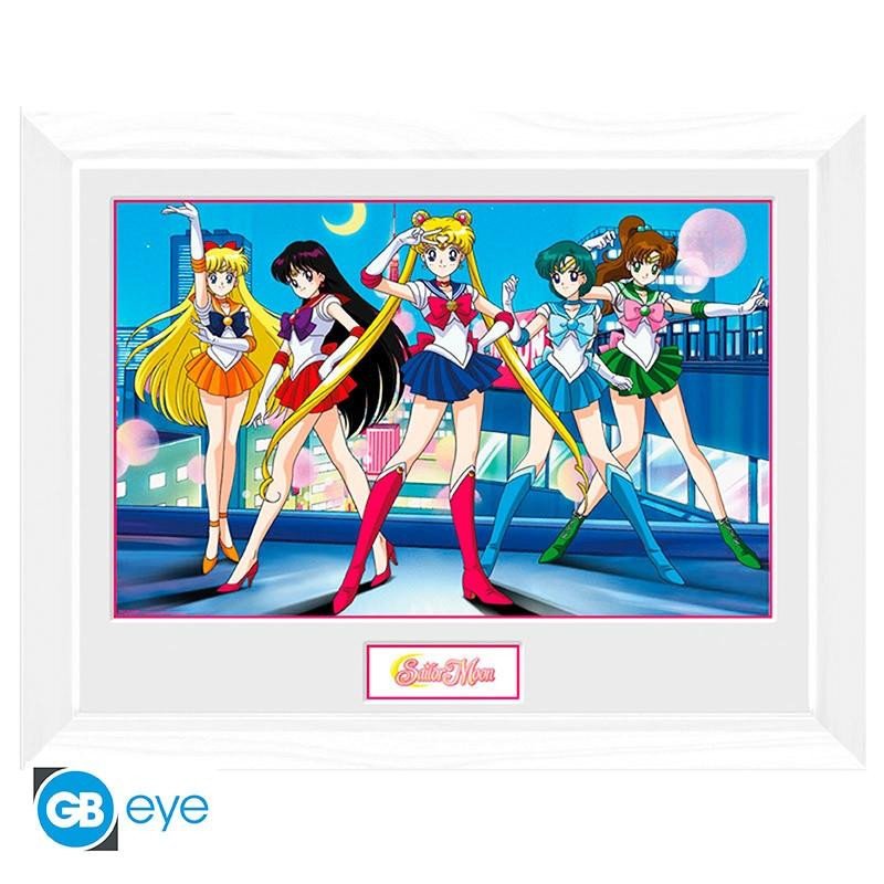 Tiskovina Sailor Moon Zarámovaný plakát - Group 