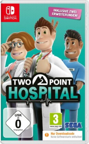 Digital Two Point Hospital (Code in a Box), 1 Nintendo Switch-Spiel 