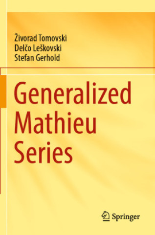 Knjiga Generalized Mathieu Series Zivorad Tomovski