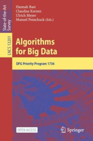 Kniha Algorithms for Big Data Hannah Bast