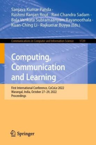 Carte Computing, Communication and Learning Sanjaya Kumar Panda