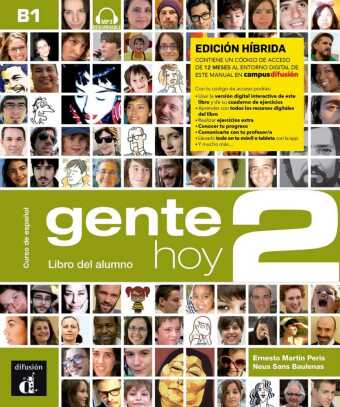 Könyv Gente hoy 2 - Edición híbrida 