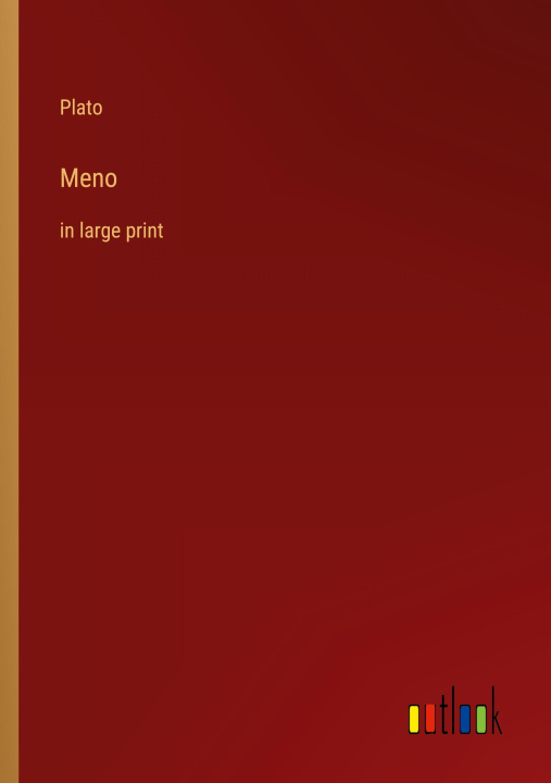 Βιβλίο Meno Plato